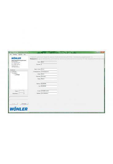 Logiciel Wöhler DC et DP