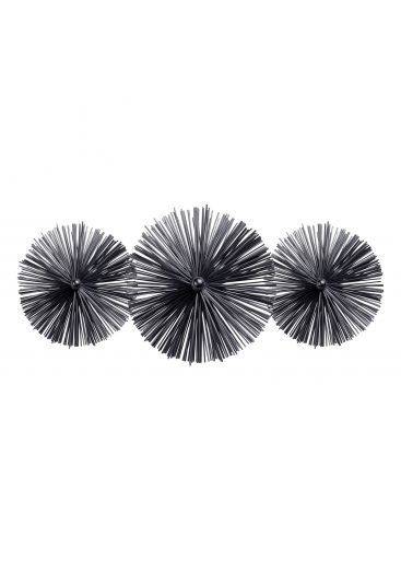 Lot de 3 brosses en nylon