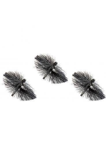 Lot de 3 brosses souples en nylon