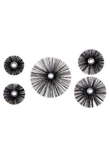 Lot de 4 brosses dures en nylon