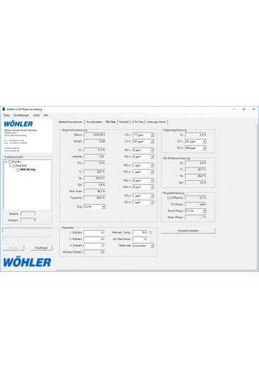 Logiciel Wöhler A 450 pour PC