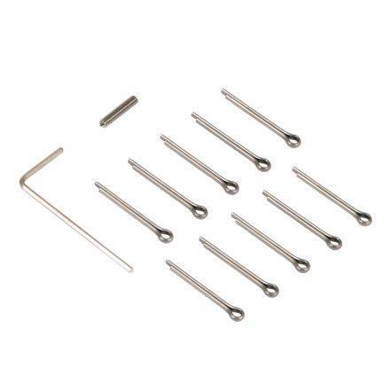 Épingles pour fixer le filtre fritté