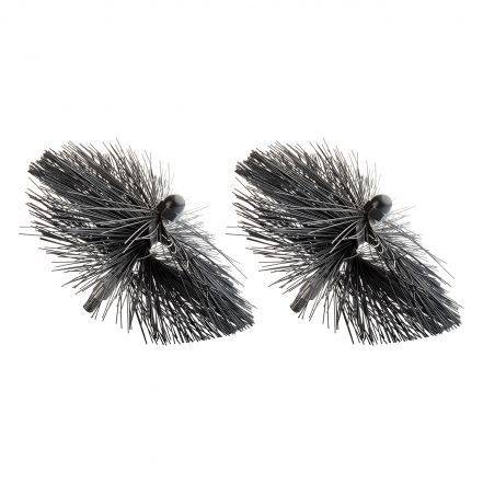 Lot de 2 brosses en nylon, M10