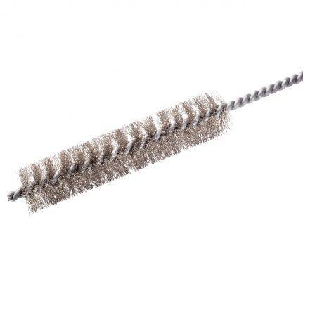 Goupillon cylindrique, inox ondulé,  