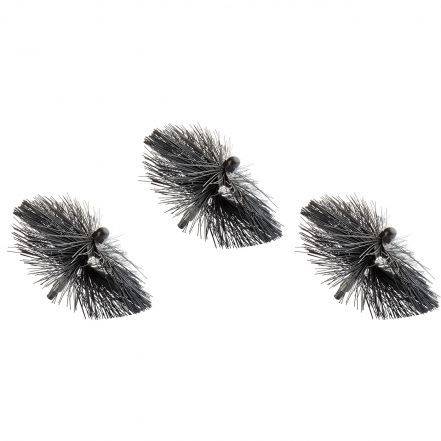 Lot de 3 brosses souples en nylon