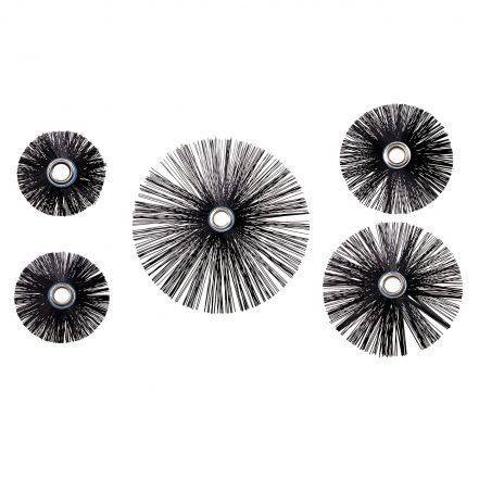 Lot de 4 brosses dures en nylon
