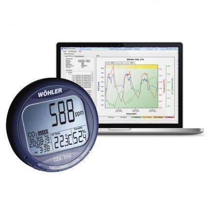 Wöhler CDL 210 Indicateur de CO2